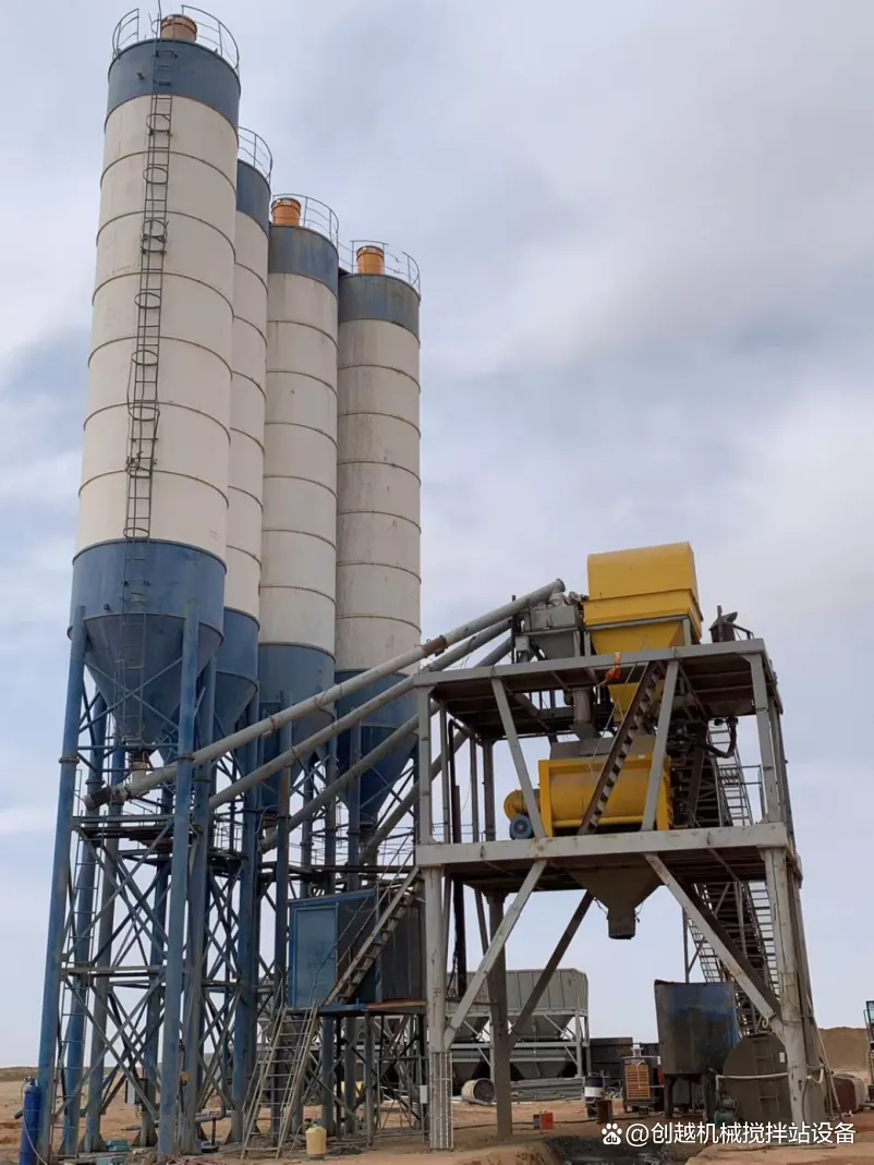 HZS180 Concrete Batching Plant 180m3/h